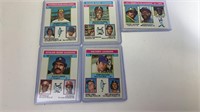 1976 Topps Leaders Baseball Card Lot