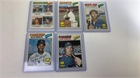 1977 Rookies Topps Baseball Card Lot