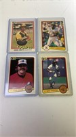 1981, 82, 83 Donruss Stars Baseball Card Lot