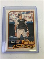 TIFFANY Benny Santiago 3rd Yr Baseball Card