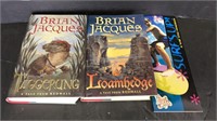 3 NEW Teen Books Brain Jacques Series