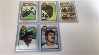 1979 Topps Football Stars Cards