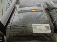 Exotic polished black gravel 20 lb.