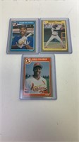1985 ROOKIE Fleer Baseball Card Lot