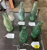 Vintage Glass SD, MN, ND Pop Bottles