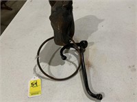 Cast Iron Horse Hitching Post Top