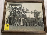 Rodeo Cowboy Lineup Picture