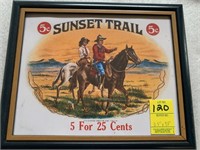 Sunset Trail 5 for 25cents Ad
