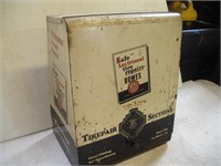 Bowes Vintage Tire Repair Metal Cabinet W/Contents