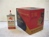 Mobil Unopened Display Case Containing 12/4oz Cans