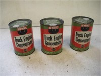 Wynns Truck Engine Concentrate Flat Top Metal Cans
