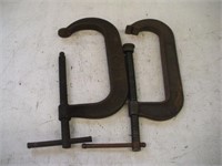 (2) 8 Inch C-Clamps