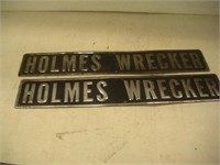 Holmes Wrecker Placards 26 x 5