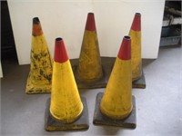 5 Construction Cones