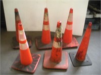 6 Construction Cones