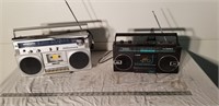 Cassette/Radio Boomboxes
