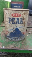 CSC Peak Anti-Freeze Quart Can- Rare