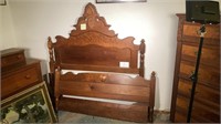 Antique Full Bed Headboard and Footboard
 BR1