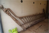 Antique Wood Stair Railing