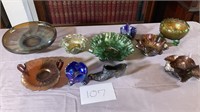 Assorted Carnival Glass Lot BR1