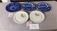 St. Louis St. Joseph and SLU Collector Plates BR1