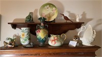 Figurines Vases and Plate L