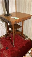 Side Table with Casters DEN