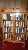 Bookshelf w/ Glass Doors - Furniture Only DEN