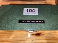 metal box of Allen wrenches