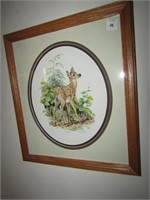 Ned Smith Fawn Painting 862/2500