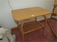 Snow Shoe Style Wooden Table