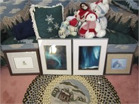 Lot of 4 Winter Themed Photographs
