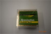 100 Rounds Remington 22 Golden Bullet