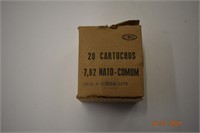 20 Rounds of 7.62 Nato (308)