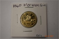 Nice Copy 1860 Mormon Coin