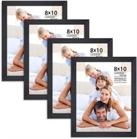 Langdon House 8x10 Picture Frame Set  Black, 7 Pk