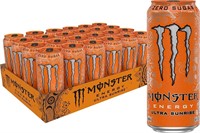 Monster Energy Ultra Sunrise 16 Ounce (Pack of 24)