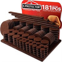 Premium package with felt pads,181 pieces