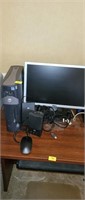 Dell Desktop Computer with Monitor and Speakers