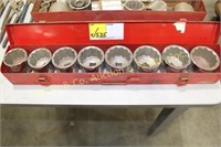 8pc 3/4" SOCKET SET, 2 1/16" - 2 1/2"