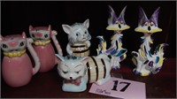 KITTY CATS SALT & PEPPER SHAKERS 3 SETS