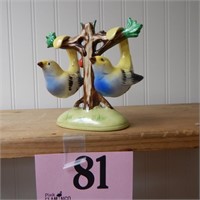 BIRDS IN A TREE SALT & PEPPER SHAKERS 3 PC