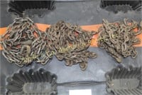 LOT OF 3 CHAINS - 11'