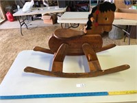 Wooden Rocking Horse