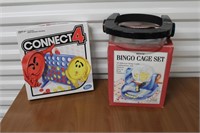 Connect 4.Bingo cage set,Simon