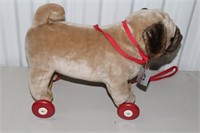 Pug on Wheels