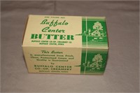 Buffalo Center Coop Creamery Cream Butter Carton