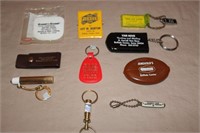 Local Advertising Key Chains and Coin Purse