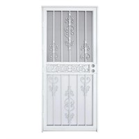 36 in. x 80 in. 409 Series Spanish Lace Steel