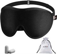 Sleeping Mask for Adults with Ear Plugs